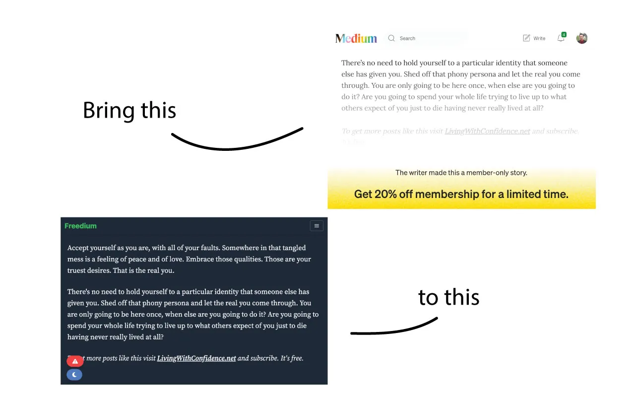 FREE MEDIUM READER