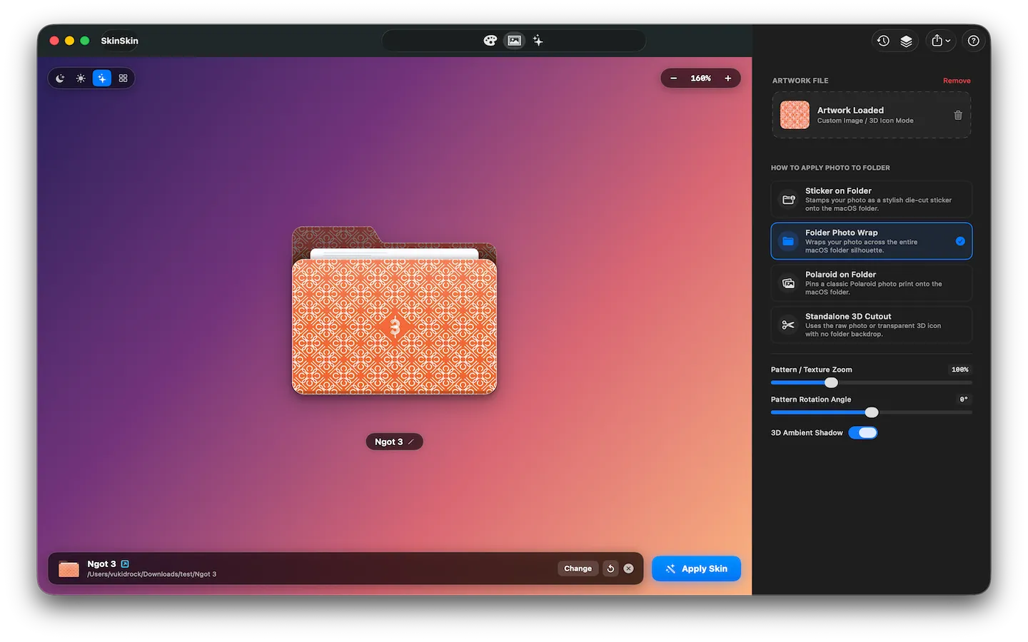 SKINSKIN: FOLDER STUDIO